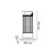 ARGO - Argo Ambient, stufa elettrica con resistenza in fibra di carbonio e ampio raggio di oscillazione (70°) - 2140011232 ARGO 10 | Trony.it