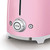 SMEG - Smeg Tostapane 50's Style – Rosa LUCIDO 2x2 – TSF01PKEU - 2200005115 SMEG 2 | trony.live