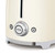 SMEG - Smeg Tostapane 50's Style – Panna LUCIDO 2x4 – TSF02CREU - 2170000872 SMEG 2 | Trony.it