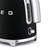 SMEG - Bollitore Standard 50's Style – Nero LUCIDO – KLF03BLEU - 2200005135 SMEG 4 | Trony.it