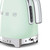 SMEG - Smeg Bollitore A Temperatura Variabile 50's Style – Verde Pastello LUCIDO - KLF04PGEU - 2200005127 SMEG 4 | Trony.it