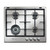 WHIRLPOOL - Piano cottura a gas Whirlpool - GMR 6422/IXL - 2190006739 WHIRLPOOL 0 | Trony.it