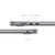 APPLE - MacBook Air 15'' Apple M3 chip con core 8 CPU e core 10 GPU, 16GB, 512GB SSD Grigio Spaziale - 2240003573 APPLE 6 | Trony.it