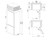 SMEG - Frigo combinato da libera installazione larghezza 70 cm, classe E, total no frost, display esterno, colore marmorizzat - 2240013006 SMEG 7 | Trony.it