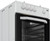 BEKO - Cucina CSG42001FW, (LxDxA) 50x50x85, Bianca, Forno a gas, piano cottura a gas 4 zone, Coperchio in metallo - 2240017200 BEKO 1 | Trony.it