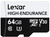 LEXAR - MICROSDHC HIGH END. 64GB - 2230016463 LEXAR 0 | Trony.it