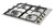 DE'LONGHI - Piano acciaio inox, 4 bruciatori gas e griglie smaltate nere - 2240023232 DE'LONGHI 1 | Trony.it