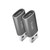 TRUST - CALYX USB-A TO USB-C ADAPTER 2PACK - 2240021265 TRUST 1 | Trony.it