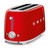 SMEG - Tostapane 50's Style – Rosso LUCIDO 2x4 – TSF02RDEU - 2170000786 SMEG 1 | Trony.it