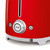 SMEG - Tostapane 50's Style – Rosso LUCIDO 2x4 – TSF02RDEU - 2170000786 SMEG 2 | Trony.it