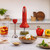 SMEG - Frullatore Immersione con Accessori 50's Style – Rosso LUCIDO – HBF03RDEU - 2240016659 SMEG 6 | Trony.it
