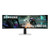 SAMSUNG - S49DG910SU Monitor PC 124,5 cm (49") 5120 x 1440 Pixel Dual QHD OLED Argento - 2240023667 SAMSUNG 0 | Trony.it