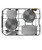 WHIRLPOOL - WH6FB10BS7A0X Libera installazione 10 coperti B - 2240024089 WHIRLPOOL 6 | Trony.it
