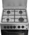 BEKO - Cucina CSS42014FW, (LxDxA) 50x50x85, Bianca, Forno elettrico statico, piano cottura a gas 4 zone, Coperchio in metallo - 2240020929 BEKO 3 | trony.live