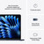 APPLE - MacBook Air 13'' M4 chip 10-core CPU 8-core GPU, 16GB, 256GB SSD - Mezzanotte - 2250003323 APPLE 9 | Trony.it