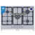 BSH Elettrodomestici S.p.A. - PGQ7B5K90 PIANO COTTURA A GAS 75 CM - 2250003977 BSH Elettrodomestici S.p.A. 0 | trony.live