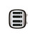 SMEG - Tostapane 50's Style – Nero LUCIDO 4x4 – TSF03BLEU - 2200005154 SMEG 4 | Trony.it