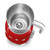 SMEG - Smeg Montalatte 50's Style – Rosso LUCIDO – MFF11RDEU - 2220010498 SMEG 4 | Trony.it