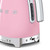 SMEG - Bollitore A Temperatura Variabile 50's Style – Rosa LUCIDO – KLF04PKEU - 2200005128 SMEG 4 | Trony.it