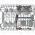 HOTPOINT ARISTON - Lavastoviglie FS 45cm classe C, 3D Zonewash, ActiveDry, Silver - 2240023950 HOTPOINT ARISTON 3 | Trony.it