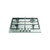 INDESIT - THP 642 IX/I 1 PIANO GAS INOX 60CM - 2250006964 INDESIT 1 | Trony.it