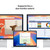APPLE - MacBook Air 15'' M4 chip 10-core CPU 10-core GPU, 16GB, 256GB SSD - Celeste - 2250003315 APPLE 8 | Trony.it