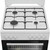 INDESIT - I6G3PMW Cucina A Elettrico Gas Bianco - 2250003277 INDESIT 4 | trony.live