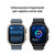 APPLE - Watch Ultra 3 GPS + Cellular 49mm Cassa Titanio con Trail Loop Blu/Blu Acceso - M/L - 2250012645 APPLE 6 | Trony.it