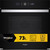 WHIRLPOOL - WOI4S8PM0SBXA Forno Nero17 funzioni, Pizza310 Cook4 Steam+ ,classe A+ 73Lt, Pirolisi+Idrolisi - 2250009260 WHIRLPOOL 0 | trony.live