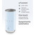 SMEG - Smeg Montalatte 50's Style – Nero LUCIDO – MFF02BLEU - 2250007766 SMEG 1 | Trony.it