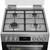 HOTPOINT ARISTON - Ariston H6G5LMX Cucina A Elettrico Gas Acciaio inox - 2250003270 HOTPOINT ARISTON 4 | trony.live