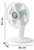 ROWENTA - TURBO SILENCE EXTREME VU2740F0 VENTILATORE BIANCO - 2250016688 ROWENTA 2 | Trony.it