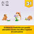 LEGO - 31376 SIMPATICO CRICETO CON FIORE LEGO CREATOR - 2250017845 LEGO 28 | Trony.it
