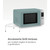 SMEG - Smeg Forno a microonde con grill - Blu Tempesta opaco - MOC01SBMEU - 2260002015 SMEG 3 | Trony.it