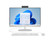 HP - HP All-in-One 27-cr1015nl PC, Windows 11 Home, 27", Intel® Core™ Ultra 5, 16GB RAM, 512GB SSD, FHD, Bianco conchiglia - 2260005378 HP 0 | Trony.it