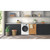 HOTPOINT ARISTON - Front Loader STD 9kg, Classe A-20%, Bianco, Motore Inverter 1400 giri, Display digitale, Vapore, Porta nera - 2260005706 HOTPOINT ARISTON 4 | Trony.it
