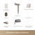 DREAME - POCKET PRO 2 HAIR DRYER - GOLD - 2260004942 DREAME 7 | Trony.it