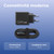 LENOVO - Lenovo Dual USB-C 65W GaN Charger, alimentatore compatto doppia Type-C, cavo USB-C 1,5 m incluso - laptop, cel e tablet - 2260002382 LENOVO 7 | Trony.it