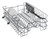 BEKO - DVS05030X, Lavastoviglie 45cm, Classe D, 10 coperti, Inox, 47 dBA - 2260007596 BEKO 4 | Trony.it