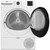 BEKO - Asciugatrice 9kg, Classe C, Linea Estetica NX, motore inverter, Display digitale, colore Bianco, obl Nero - 2250011144 BEKO 2 | Trony.it