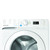 INDESIT - FRONT LOADER SLIM, 7kg, classe A, Bianco, Inverter, 1200 giri, Display LED, vapore, porta bianca - 2260006767 INDESIT 5 | trony.live