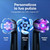 ORAL-B - IO3 DUO NERO/ROSA BOX PTHBR - 2260007204 ORAL-B 16 | Trony.it