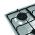 HOTPOINT ARISTON - PCN R753N T/IX/HA Piano Gas Acciaio Inox, 75 cm, 5 bruciatori, 1 bruciatore Tripla Corona, Griglie Smaltate effetto ghis - 2260008419 HOTPOINT ARISTON 4 | Trony.it