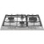 HOTPOINT ARISTON - PCN R643N T/IX/HA Piano cottura 60 cm, griglie smaltate effetto ghisa, 4 fuochi di cui 1 tripla corona - 2260009517 HOTPOINT ARISTON 0 | bottegaverde.live