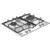 HOTPOINT ARISTON - PCN R643N T/IX/HA Piano cottura 60 cm, griglie smaltate effetto ghisa, 4 fuochi di cui 1 tripla corona - 2260009517 HOTPOINT ARISTON 2 | bottegaverde.live
