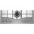 HOTPOINT ARISTON - PCN R643N T/IX/HA Piano cottura 60 cm, griglie smaltate effetto ghisa, 4 fuochi di cui 1 tripla corona - 2260009517 HOTPOINT ARISTON 3 | bottegaverde.live
