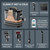 ROWENTA - Clean It Hot & Cold, Smacchiatore, Iulitore Portatile per Tappeti, Due Modalità di Pulizia, 1150W, IN7021 - 2260008446 ROWENTA 7 | Trony.it