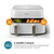 PHILIPS - AIRFRYER SERIE 3000 DOPPIO CESTELLO DA 9L NA353/10 - 2250013625 PHILIPS 3 | Trony.it