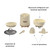 ARIETE - 417 SPREMIAGRUMI BREAKFAST WOOD, 40W, EFFETTO LEG - 2260008523 ARIETE 2 | Trony.it