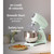 SMEG - Smeg Impastatrice Full Color 50's Style – Nero LUCIDO – SMF05BLEU - 2250014388 SMEG 2 | bottegaverde.live